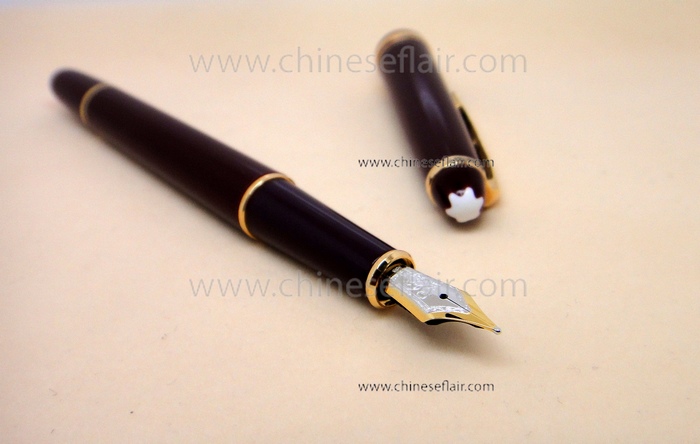 Copy Montblanc Meisterstuck 163 2-Tone Fountain Pen
